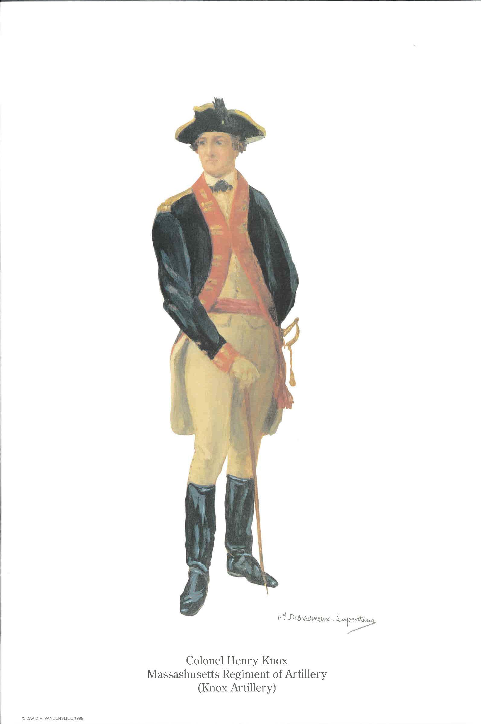 V. Colonel Henry Knox (MA)