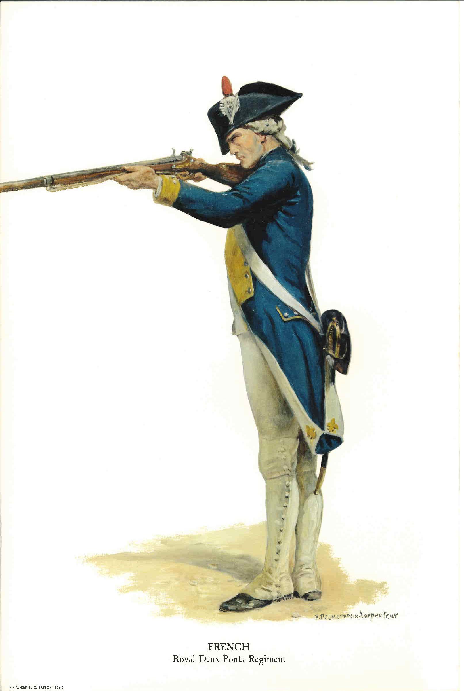 R. FRENCH Royal Deux-Ponts Regiment
