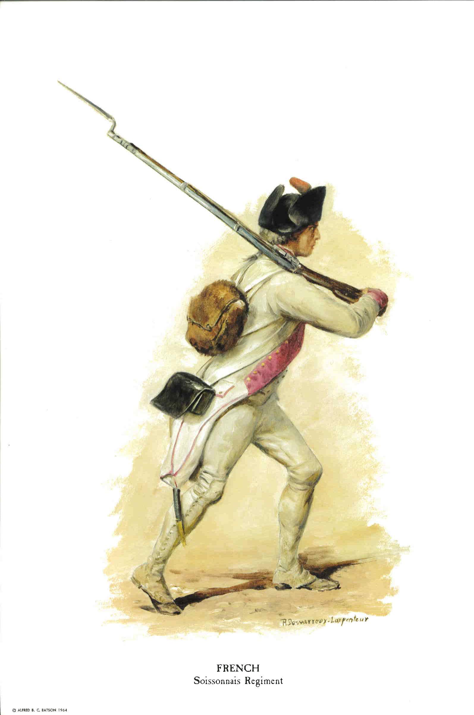 Q. FRENCH Soissonnais Regiment