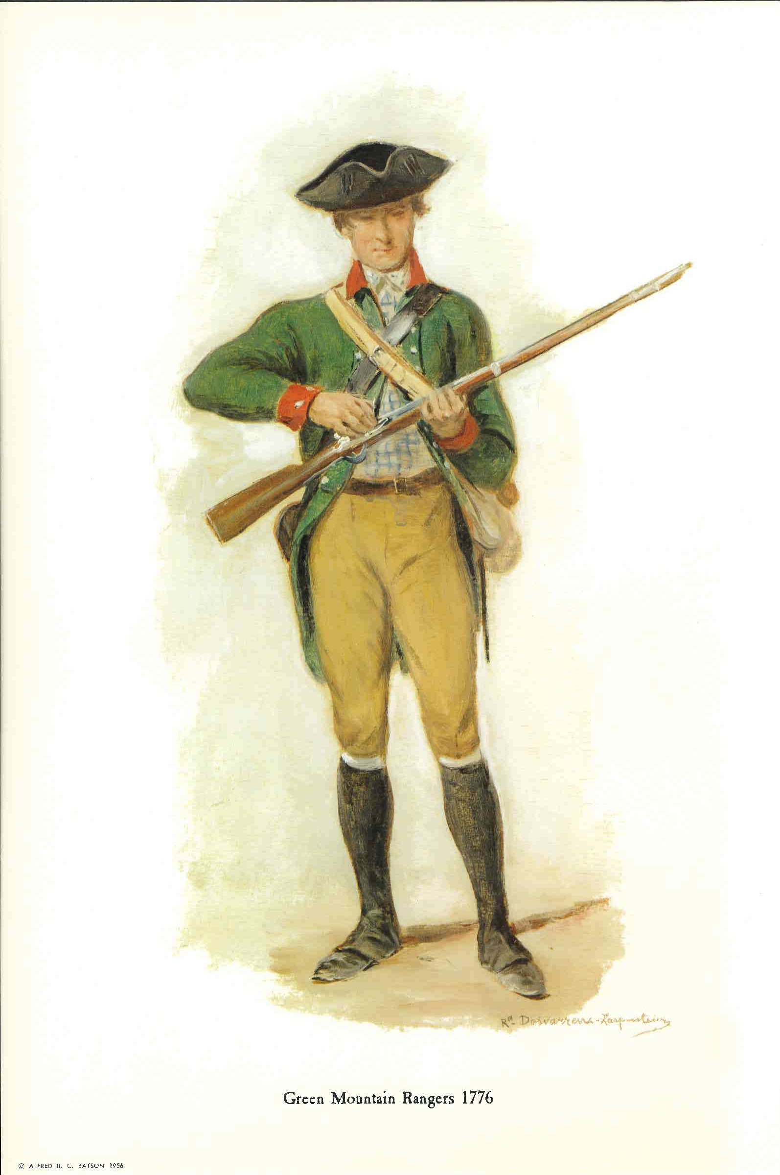 B. Green Mountain Rangers 1776